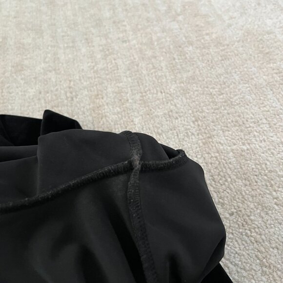 J. Crew Mercantile Black Velvet Faux Wrap Long Sleeve Blouse Top M - Picture 9 of 12